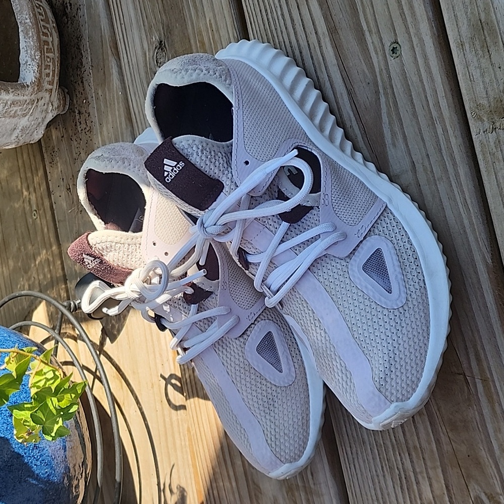 adidas White and Black Athletic Shoes